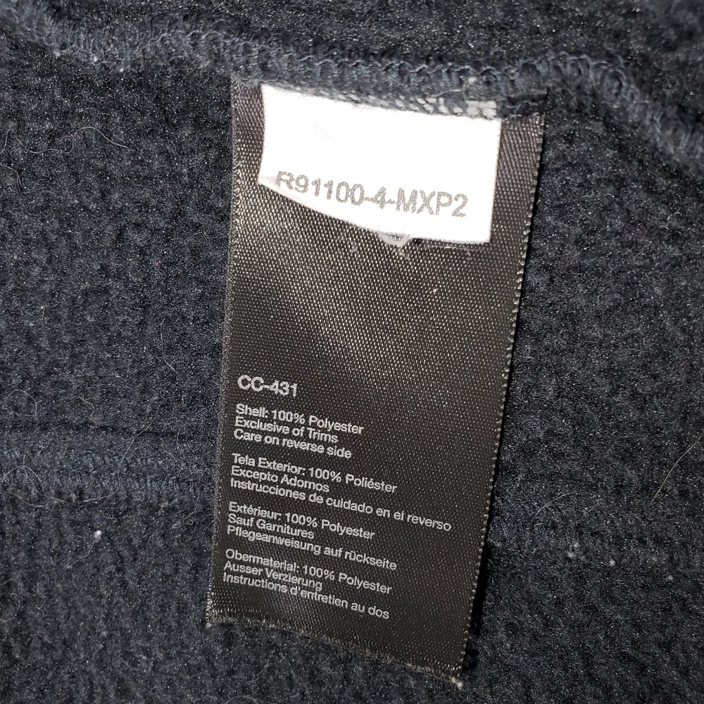 Marmot Black Full Zip Soft Warm Fleece Jacket Womens Size Small Outdoor Winter - Picture 8 of 8